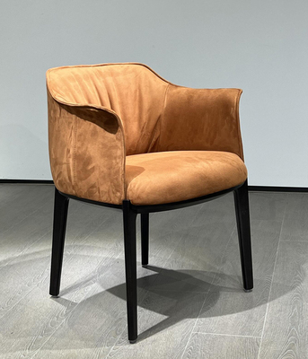 安驹-Y2106B餐椅洽淡椅办公椅咖色