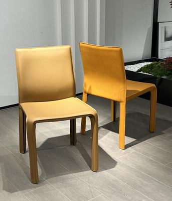 安驹-意式极简皮餐椅Y8005A