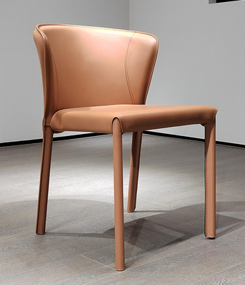 安驹-意式靠背马鞍皮餐椅Y8008A