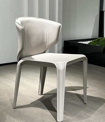 安驹-意式靠背皮餐椅Y8007A