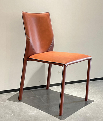 安驹-意式极简皮餐椅Y261A