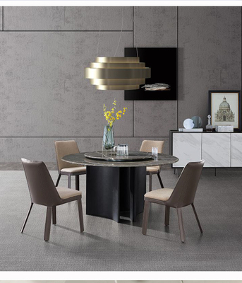 安驹-意大利普拉达高订天然大理石餐桌